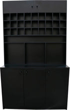 Load image into Gallery viewer, Icarus Black Color Bar with Wood Top
