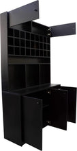Load image into Gallery viewer, Icarus Black Color Bar with Wood Top