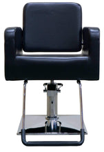 Load image into Gallery viewer, Icarus "Piney" Black Reclining Multi-purpose Salon Styling Chair