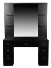 Load image into Gallery viewer, Icarus "Cayman" Salon Styling Station With Mirror