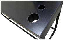 Load image into Gallery viewer, Icarus "Milford" Black Salon Styling Station with Mirror