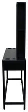 Load image into Gallery viewer, Icarus "Milford" Black Salon Styling Station with Mirror
