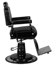 Load image into Gallery viewer, "Polk" Professional Reclining Hair Salon Black Hydraulic Barber Chair