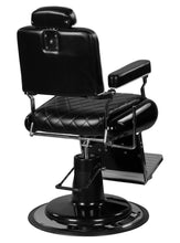 Load image into Gallery viewer, "Polk" Professional Reclining Hair Salon Black Hydraulic Barber Chair