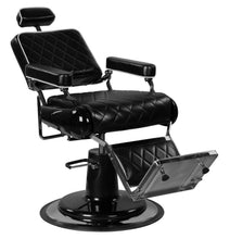 Load image into Gallery viewer, "Polk" Professional Reclining Hair Salon Black Hydraulic Barber Chair