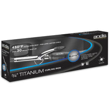 Load image into Gallery viewer, Andis Titanium Curling Iron, 1"