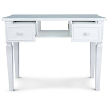 Load image into Gallery viewer, Icarus "Yao" Manicure Table With Glass Top