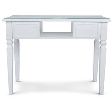Load image into Gallery viewer, Icarus "Yao" Manicure Table With Glass Top