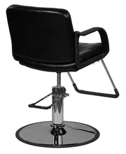 Load image into Gallery viewer, "Caine" Black Classic Beauty Salon Hydraulic Styling Chair