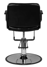 Load image into Gallery viewer, "Caine" Black Classic Beauty Salon Hydraulic Styling Chair