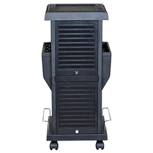 Load image into Gallery viewer, "Taranto" Lockable Rollabout Trolley with Appliance Holder