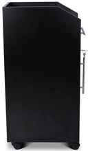 Load image into Gallery viewer, "Vittoria" Beauty Salon Rolling Trolley Cart, Black