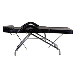 "Hera" Facial Spa Tattoo Bed with Towel Holder & Stool