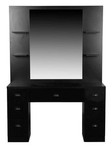Icarus "Cayman" Salon Styling Station With Mirror