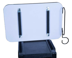Icarus "Hawkeye" Salon Trolley with Locking Doors With Table Top
