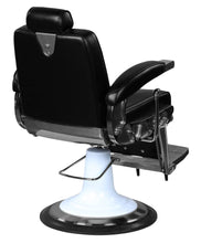 Load image into Gallery viewer, &quot;Ford&quot; Professional Reclining Black Barber Chair With Heavy Duty Base
