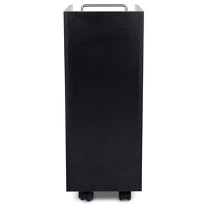 "Bucca" Black Beauty Salon Rolling Storage Trolley Cart