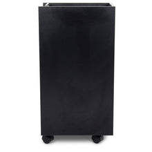 Load image into Gallery viewer, &quot;Bucca&quot; Black Beauty Salon Rolling Storage Trolley Cart
