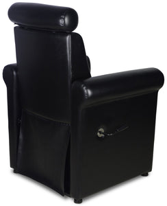 "Crest" Black Pedicure Foot Spa Station Chair