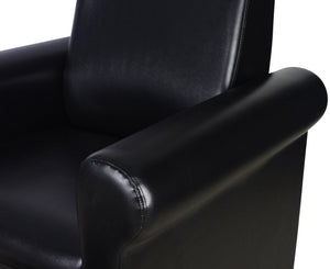 "Crest" Black Pedicure Foot Spa Station Chair