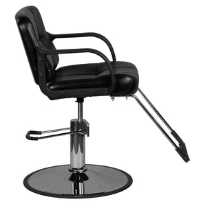 "Caine" Black Classic Beauty Salon Hydraulic Styling Chair