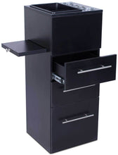 Load image into Gallery viewer, &quot;Pomona&quot; Beauty Salon Styling Station Cabinet
