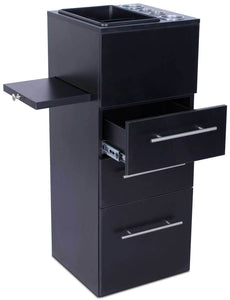 "Pomona" Beauty Salon Styling Station Cabinet