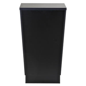 "Phoenix" Salon Cabinet with Three Drawers, Black