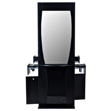 Load image into Gallery viewer, &quot;Newark&quot; Double Salon Styling Station With Mirror
