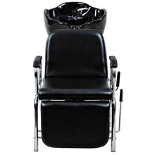 Load image into Gallery viewer, &quot;Liger&quot; Reclining Salon Shampoo Chair Backwash Unit Package
