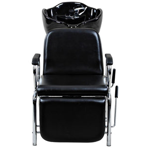 "Liger" Reclining Salon Shampoo Chair Backwash Unit Package