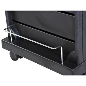 "Taranto" Lockable Rollabout Trolley with Appliance Holder