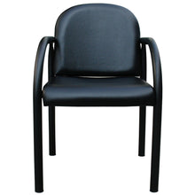 Load image into Gallery viewer, &quot;Tenes&quot; Black Office Waiting Reception Guest Area Chair
